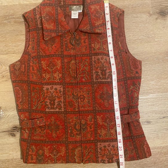 The Territory Ahead Red Zip up Vest - Size 4 - Picture 6 of 12